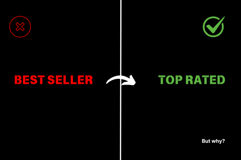 best seller vs top rated